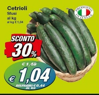 Prix Quality Cetrioli offerta