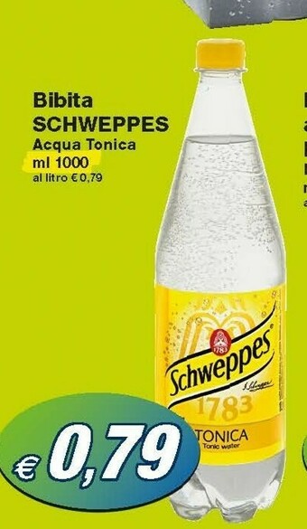 Prix Quality Schweppes Schweppes - Tonica 1000 g(ml) offerta