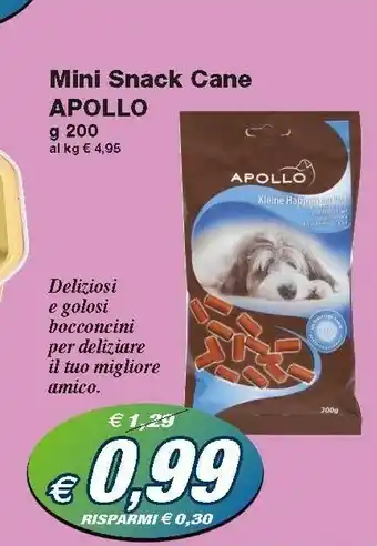 Apollo Mini Snack Cane