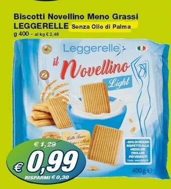 Prix Quality Leggerelle Biscotti Novellino Meno Grassi Senza Olio Di Palma offerta