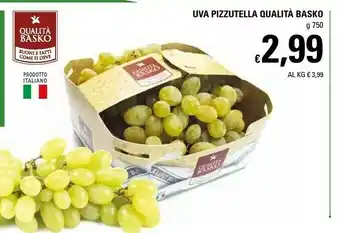 Basko Qualità Basko Uva Pizzutella offerta