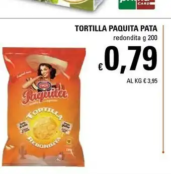 Basko Snack pata Tortilla Paquita offerta