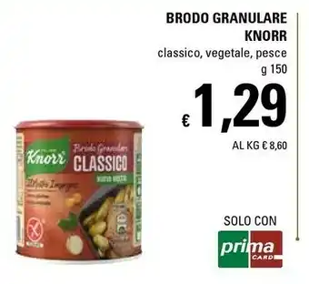 Basko Knorr Brodo Granulare Classico 150 G(ml) offerta