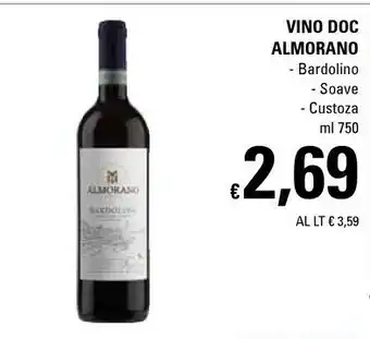 Basko Almorano Vino Doc Bardolino offerta