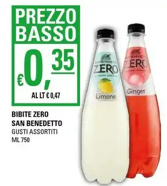 Basko San Benedetto Ginger Zero 750 G(ml) offerta