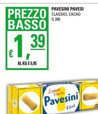 Pavesi Ni Al Cacao 200 G(ml)