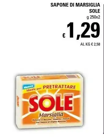 Basko Sole Sapone Di Marsiglia offerta