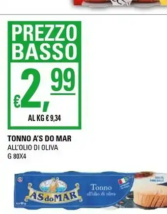 Basko Asdomar Tonno All'olio Di Oliva 320 G offerta