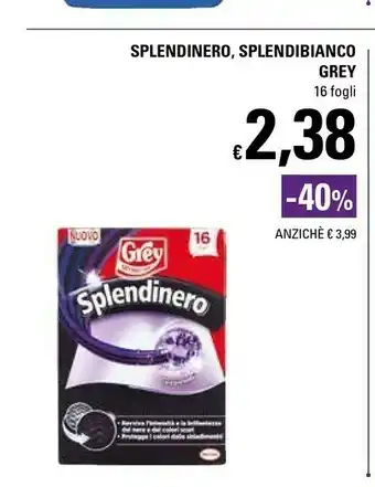 Basko Grey Splendinero offerta