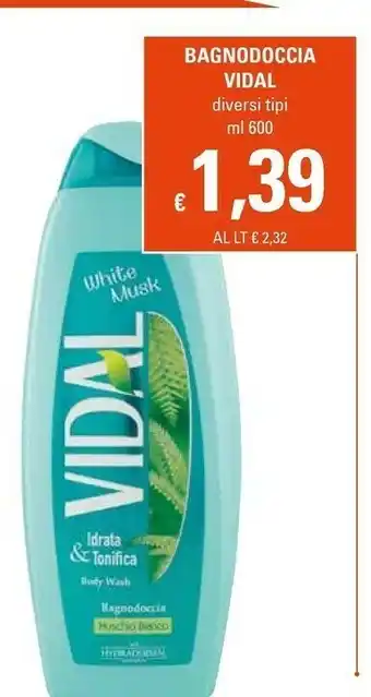 Basko Vidal Bagnodoccia White Musk offerta