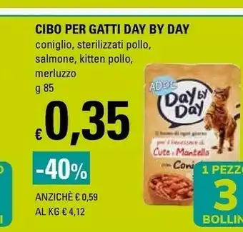 Adoc Day By Day Cibo Per Gatti Con Coniglio 85g