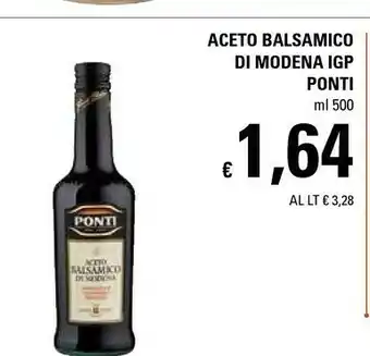 Basko Ponti Aceto Balsamico Di Modena IGP offerta