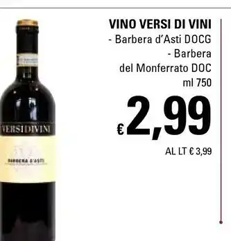Basko Vino Versi Di Vini offerta