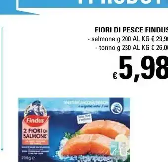 Basko Findus Fiori Di Pesce Salmone, Tonno offerta