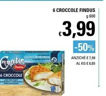 Basko Findus 6 Croccole offerta