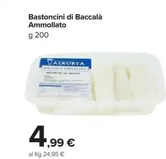 Carrefour Market Bacalaos alkorta Bastoncini Di Baccalà 200 G(ml) offerta
