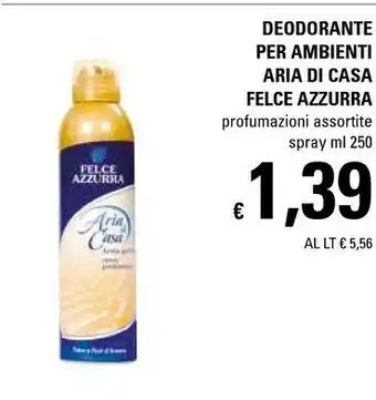 Basko Felce Azzurra Deodorante Per Ambienti Aria Di Casa 250 Ml offerta