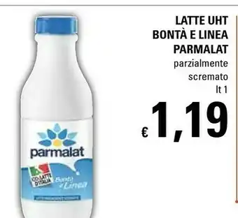 Basko Parmalat Bontà E Linea Latte Parzialmente Scremato 1000 G(ml) offerta