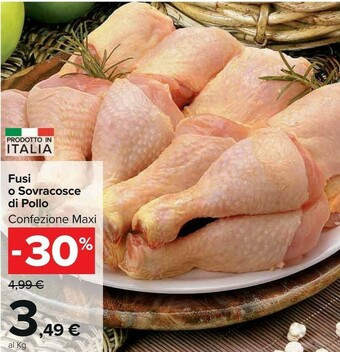 Carrefour Market Fusi O Sovracosce Di Pollo offerta