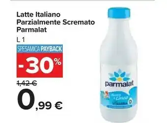 Carrefour Market Parmalat Latte Fresco Parzialmente Scremato offerta