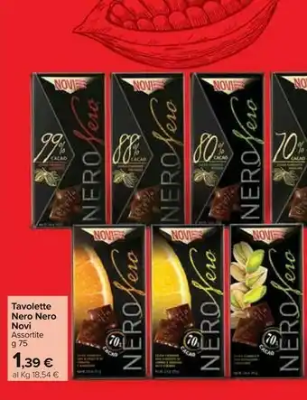 Carrefour Market Novi Tavolette Nero Nero offerta