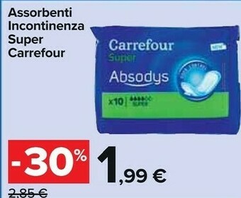 Carrefour Market Carrefour Assorbenti Incontinenza Super offerta