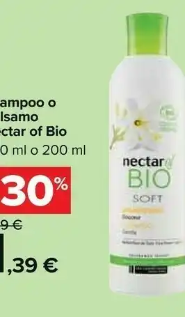 Carrefour Market Nectar Of Bio Shampoo / Balsamo offerta