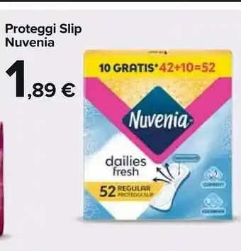 Carrefour Market Nuvenia Proteggi Slip offerta