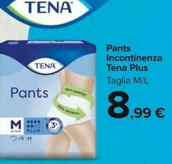 Carrefour Market Tena Plus Pants Incontinenza offerta