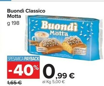 Carrefour Market Motta Buondi Classico offerta