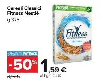 Carrefour Market Nestlè Fitness Cereali 375 G(ml) offerta