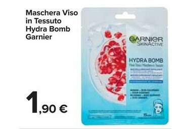 Garnier Maschera Viso In Tessuto Hydra Bomb