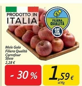 Carrefour Market Mele Gala offerta