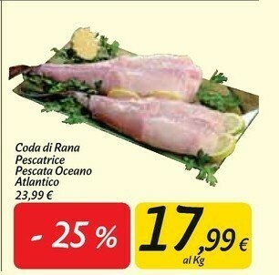 Carrefour Market Coda Di Rana Pescatrice offerta