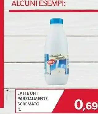 Ok Market Selex Latte Uht Parzialmente Scremato 1000 Ml offerta