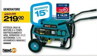 Self Newton Generatore 9088609 offerta