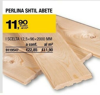 Bricofer Bricofer Perlina Shtil Abete offerta