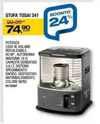 Stufa Tosai 241