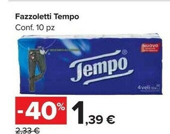 Carrefour Market Tempo Fazzoletti offerta