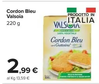 Carrefour Market Valsoia Cordon bleu offerta