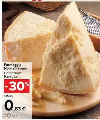 Carrefour Market Formaggio Nobile Italiano offerta