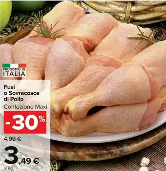 Carrefour Market Sovracosce Di Pollo offerta