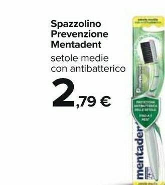 Carrefour Market Mentadent Spazzolino Prevenzione offerta
