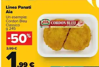 Carrefour Market Aia Cordon Bleu Classico Prosciutto E Formaggio 245 G(ml) offerta