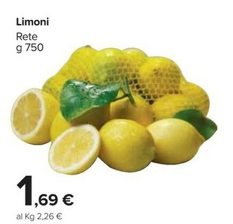 Carrefour Market Limoni offerta
