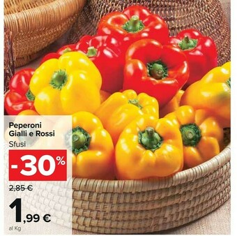 Carrefour Market Peperoni Gialli E Rossi offerta