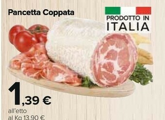 Carrefour Market Pancetta Coppata offerta