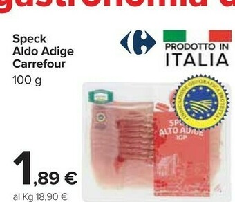 Carrefour Market Carrefour Speck Aldo Adige offerta