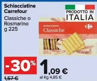 Carrefour Schiacciatine