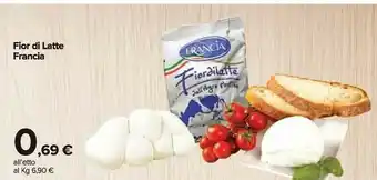Carrefour Market Fior Di Latte Francia offerta